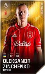 Oleksandr Zinchenko - limited