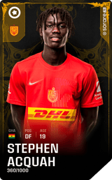 Stephen Acquah - limited