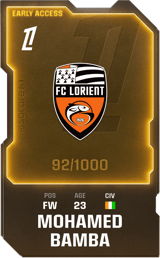 Mohamed Bamba - limited