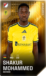 Shakur Mohammed - limited