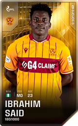 Ibrahim Said - limited