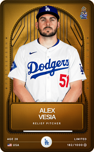 Alex Vesia - limited