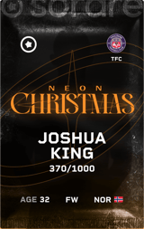 Joshua King - limited