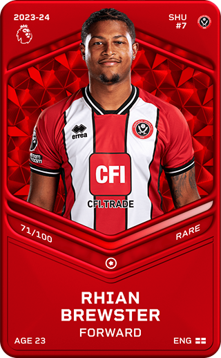 Rhian Brewster - rare