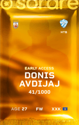 Donis Avdijaj - limited