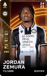 Jordan Zemura - limited