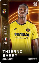 Thierno Barry - limited
