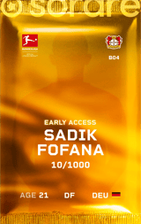 Sadik Fofana - limited