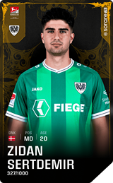 Zidan Sertdemir - limited