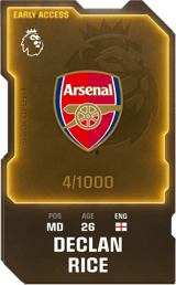 Declan Rice - limited