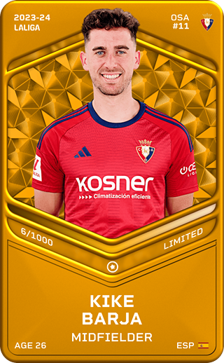 Kike Barja - limited