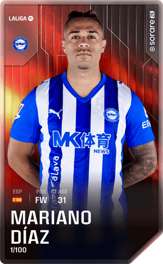Mariano Díaz - rare
