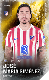 José María Giménez - limited