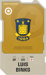 Luis Binks - limited