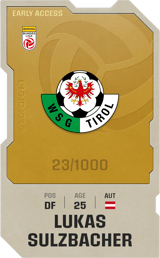 Lukas Sulzbacher - limited