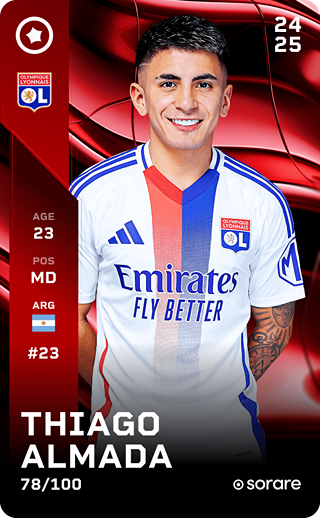 Thiago Almada - rare