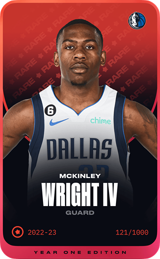 McKinley Wright IV - rare