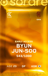 Byeon Jun-Soo - limited