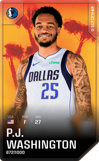 P.J. Washington - limited