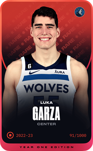 Luka Garza - rare