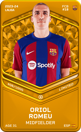 Oriol Romeu - limited