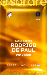 Rodrigo De Paul - limited