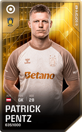 Patrick Pentz - limited