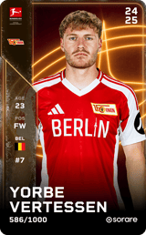Yorbe Vertessen - limited