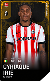 Cyriaque Irié - limited