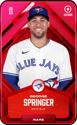 George Springer - rare