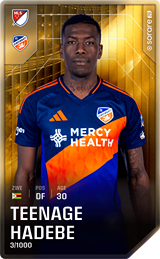 Teenage Hadebe - limited