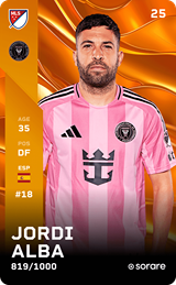 Jordi Alba - limited