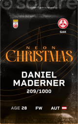 Daniel Maderner - limited