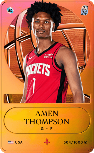 Amen Thompson - limited