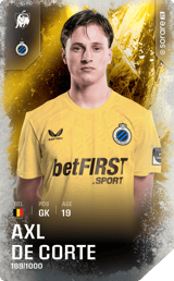 Axl De Corte - limited