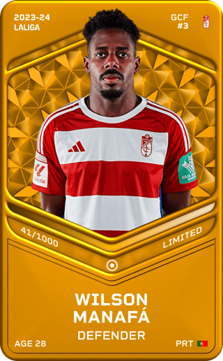 Wilson Manafá - limited