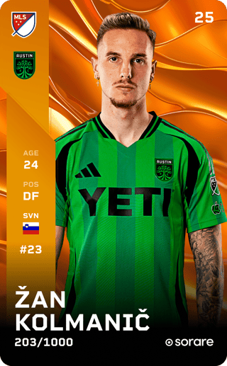 Žan Kolmanič  - limited