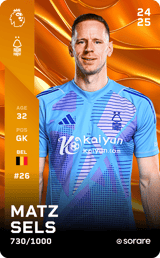 Matz Sels - limited