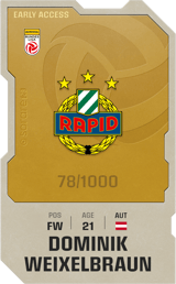 Dominik Weixelbraun - limited