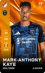 Mark-Anthony Kaye - limited