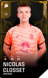 Nicolas Closset - limited