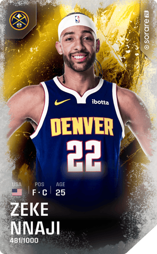 Zeke Nnaji - limited