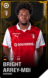 Bright Arrey-Mbi - limited