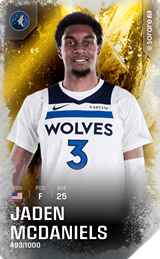 Jaden McDaniels - limited