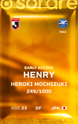 Henry Mochizuki - limited