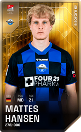 Mattes Hansen - limited