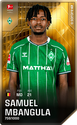 Samuel-Germain Mbangula - limited