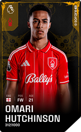 Omari Hutchinson - limited