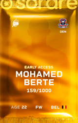 Mohamed Berte - limited