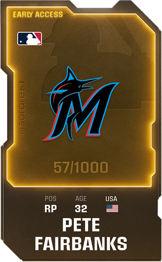 Pete Fairbanks - limited